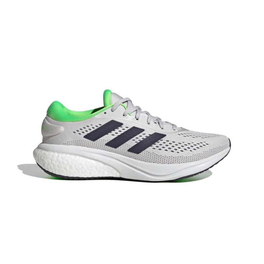 Footwear Adidas Running | Adidas Boys' Supernova 2 J Dash Grey/Shadow Navy/Solar Green-Gz4929