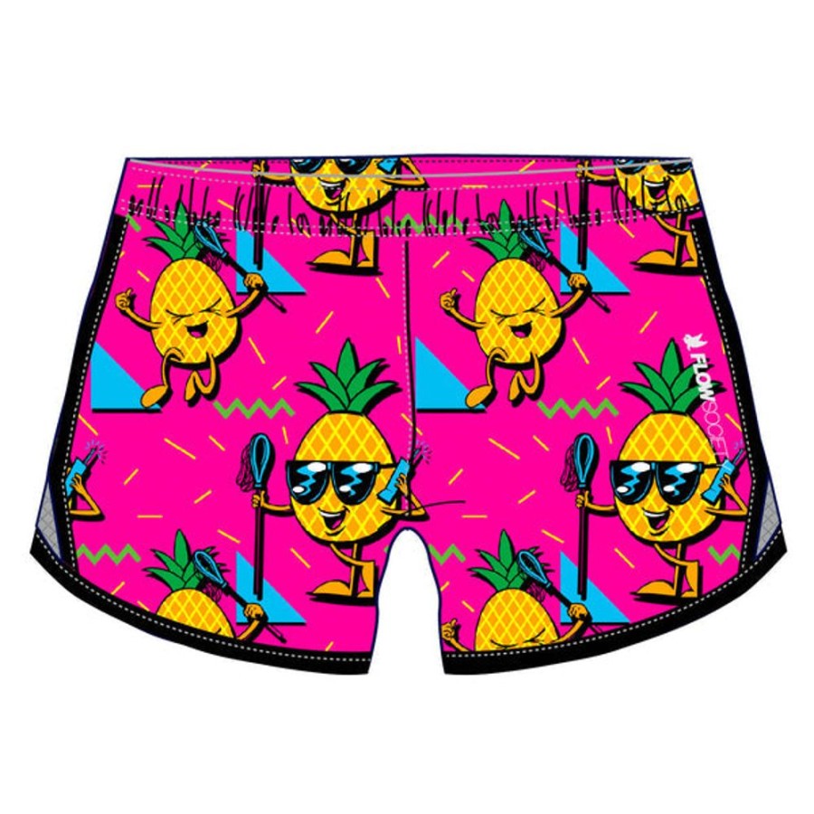 Apparel FLOW SOCIETY Bottoms | Flow Society Girls' Pineapple Lax Attack Shorts