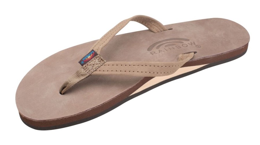 Footwear Rainbow Sandals Sandals & Water Shoes | Rainbow Women'S Single Layer Thin Strap Sandal