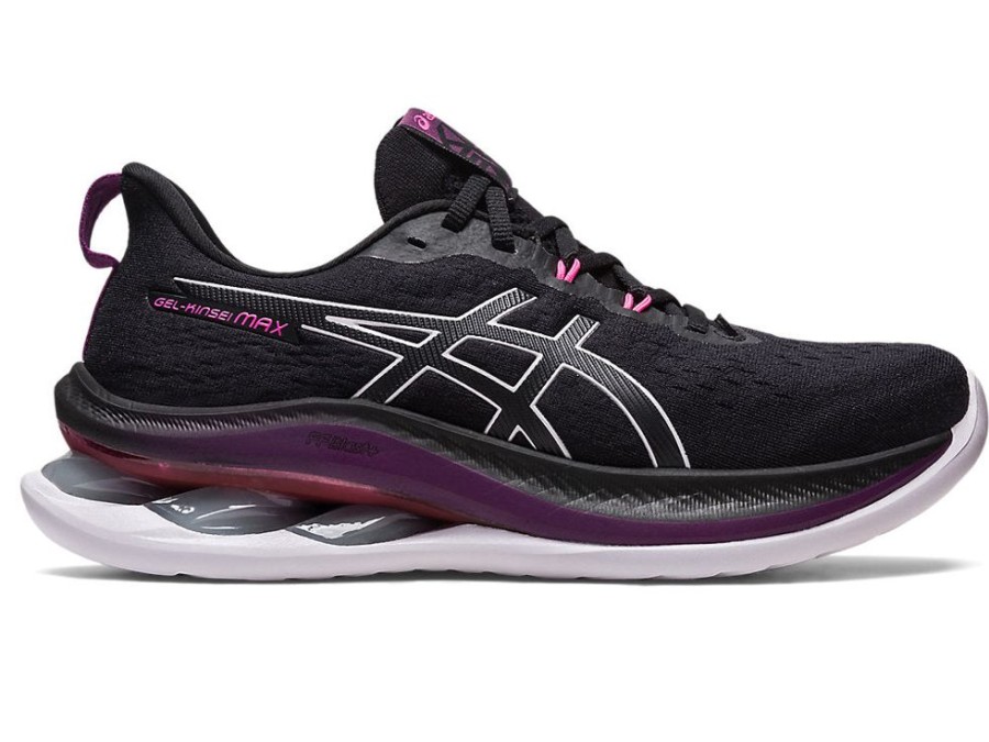 Footwear ASICS Running & Spikes | Asics Women'S Gel-Kinsei Max Black/Lilac Hint-001