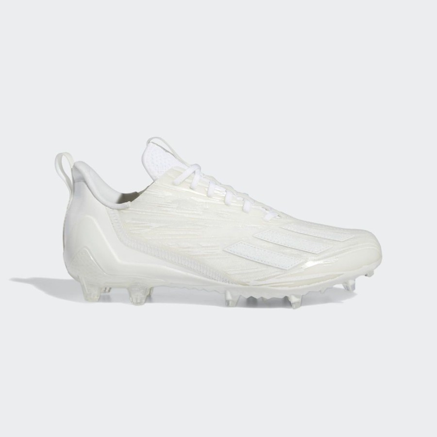 Footwear Adidas Football & Lacrosse Cleats | Adidas Adizero Low Cleats Footwear White/Footwear White