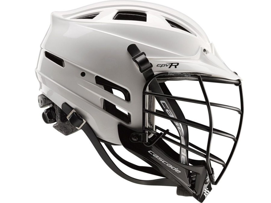 Equipment Cascade/Maverik | Cascade Cpv-R Helmet White/Silver Mask