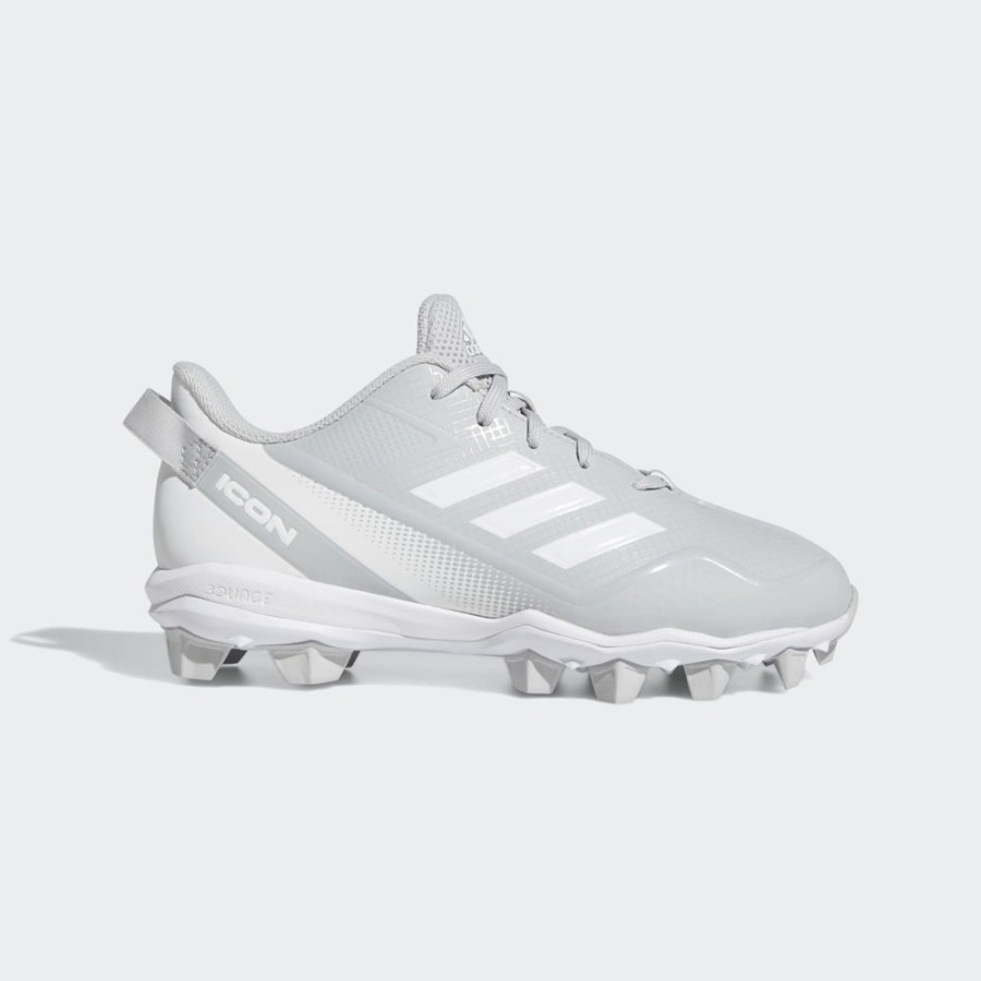 Footwear Adidas Cleated & Specialty | Adidas Kids' Icon 7 Md Baseball Cleats