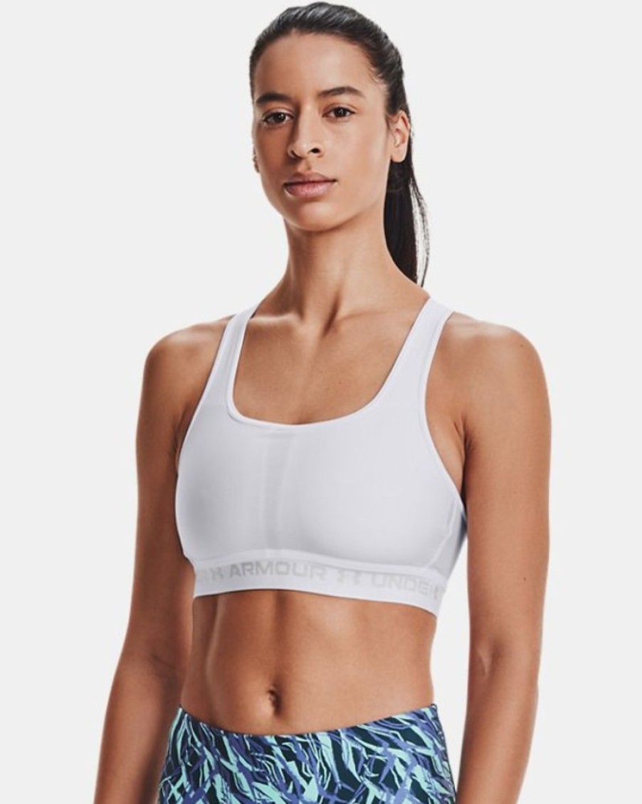 Apparel Under Armour Sports Bras | Under Armour Women'S Armour Mid Crossback Sports Bra