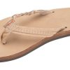 Footwear Rainbow Sandals Sandals & Water Shoes | Rainbow Kids Flirty Braidy- Premier Leather Braided 1/2" Strap Sierra Brown