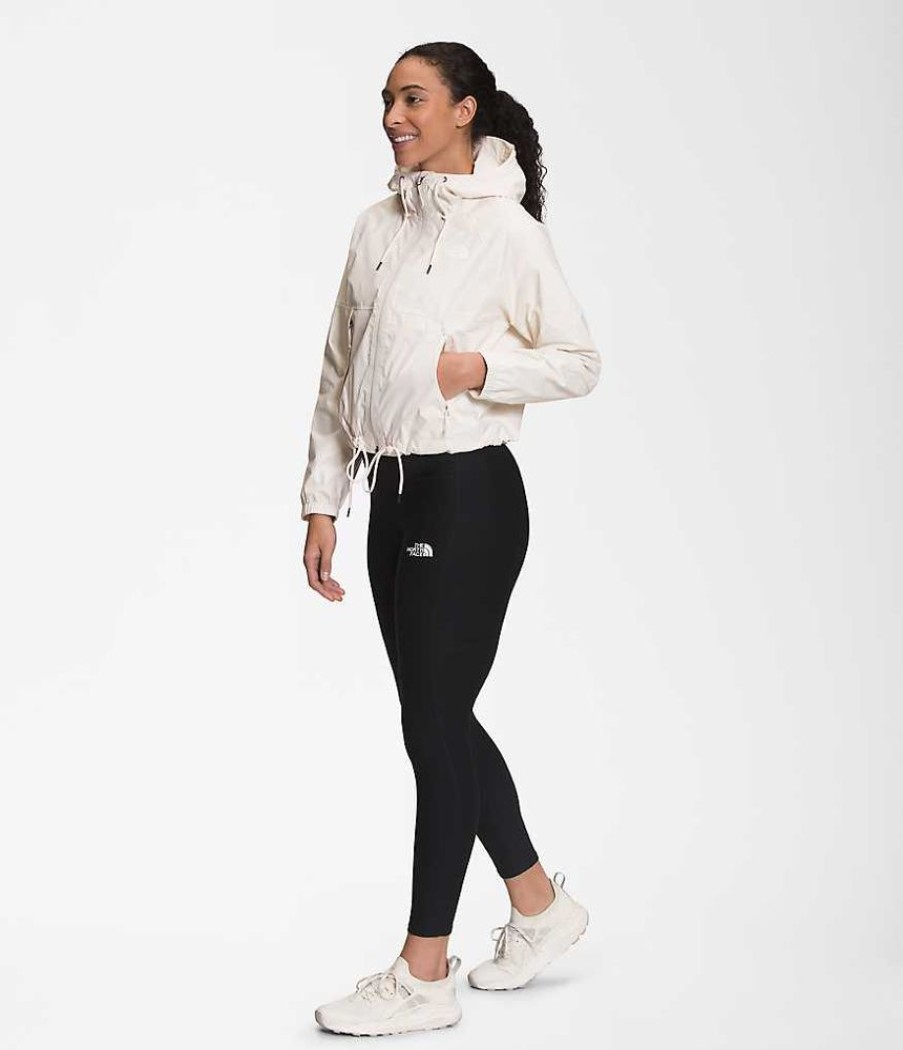 Apparel North Face Outerwear | The North Face Women'S Antora Rain Hoodie Gardenia White-N3N