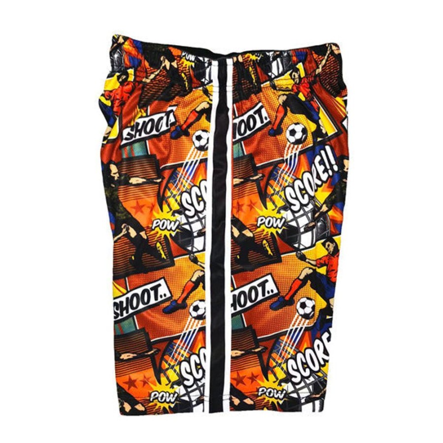 Apparel FLOW SOCIETY Bottoms | Flow Society Boys'Comic Soccer Short