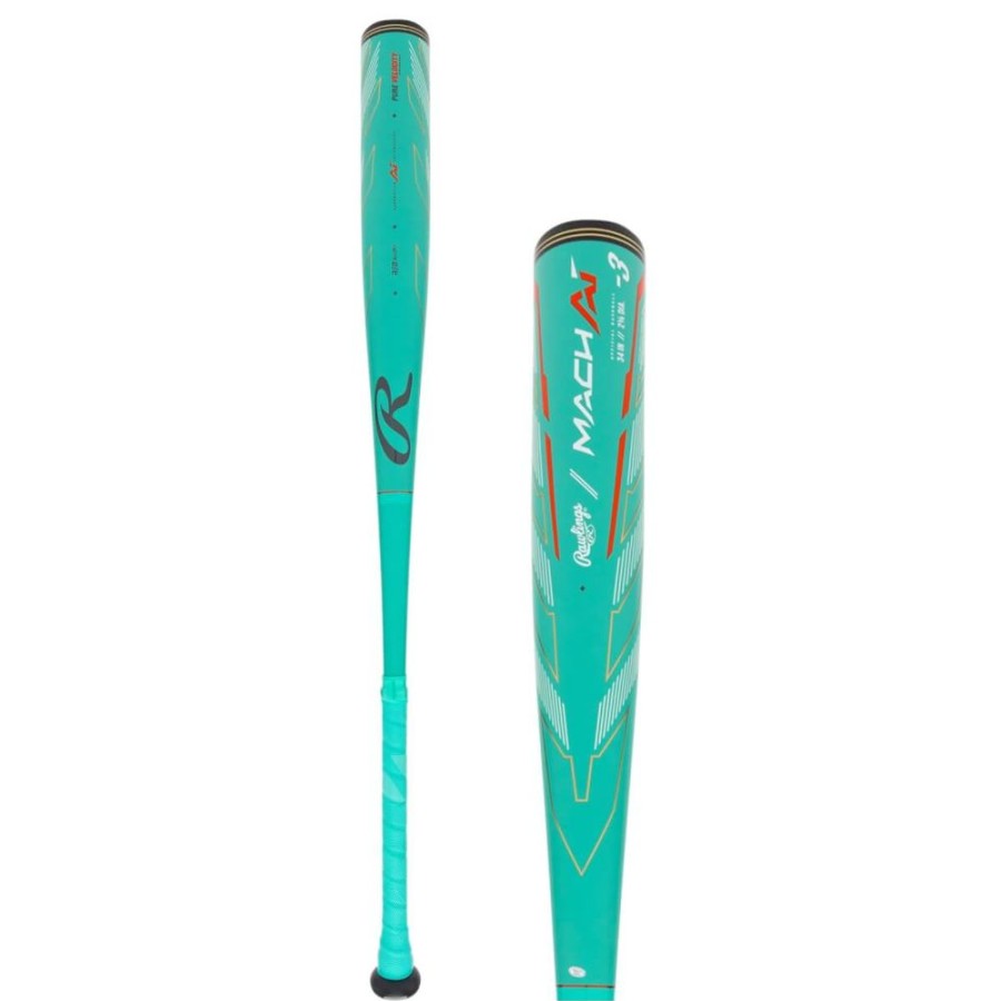 Equipment Rawlings/Easton Baseball Bats | Rawlings 2024 Mach Ai 2 5/8" Bbcor Baseball Bat(-3)