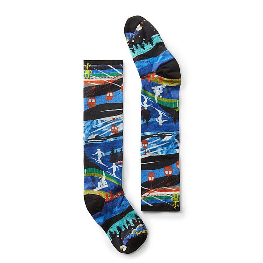 Apparel Smartwool Socks | Smartwool Performance Junior Ski Zero Cushion Skication Otc