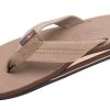 Footwear Rainbow Sandals Sandals And Water Shoes | Rainbow Men'S Double Layer Thick Strap Sandal