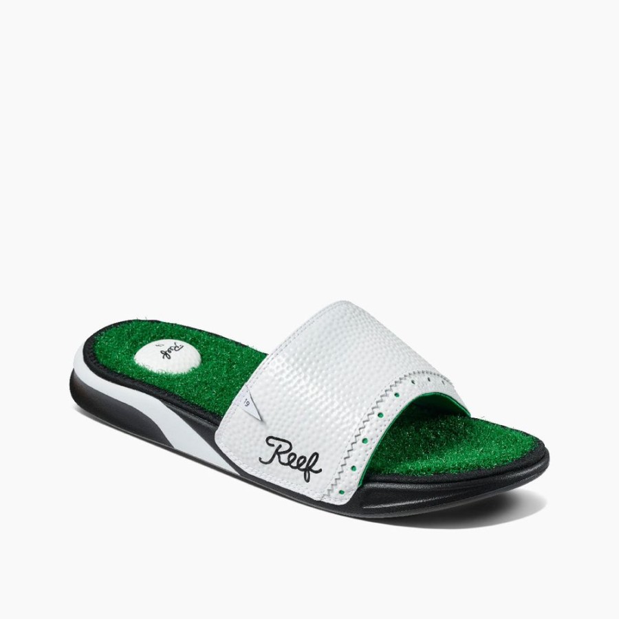 Footwear Reef Sandals And Water Shoes | Reef Men'S Mulligan Slide Green