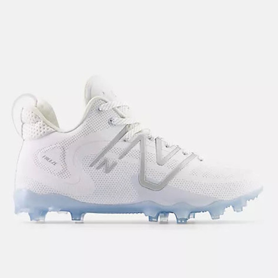 Footwear New Balance Football & Lacrosse Cleats | New Balance Freeze Lx V4 White