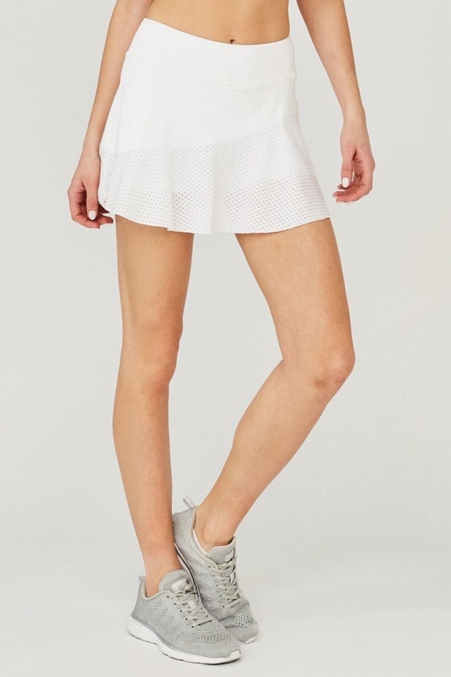 Apparel LIJA Tennis | Lija Women'S Elite Multi Panel Skort White