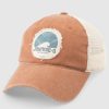 Accessories Johnnie-O | Johnnie-O Surf & Supply Trucker Hat Orange