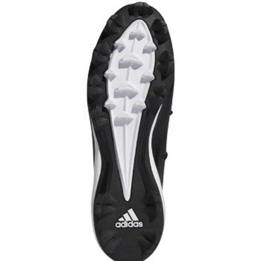 Footwear Adidas Cleated & Specialty | Adidas Kids' Afterburner 8 Md Black/Footwear White