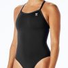 Apparel TYR Swimwear | Tyr Women'S Durafest Elite Solid Diamondfit Swimsuit