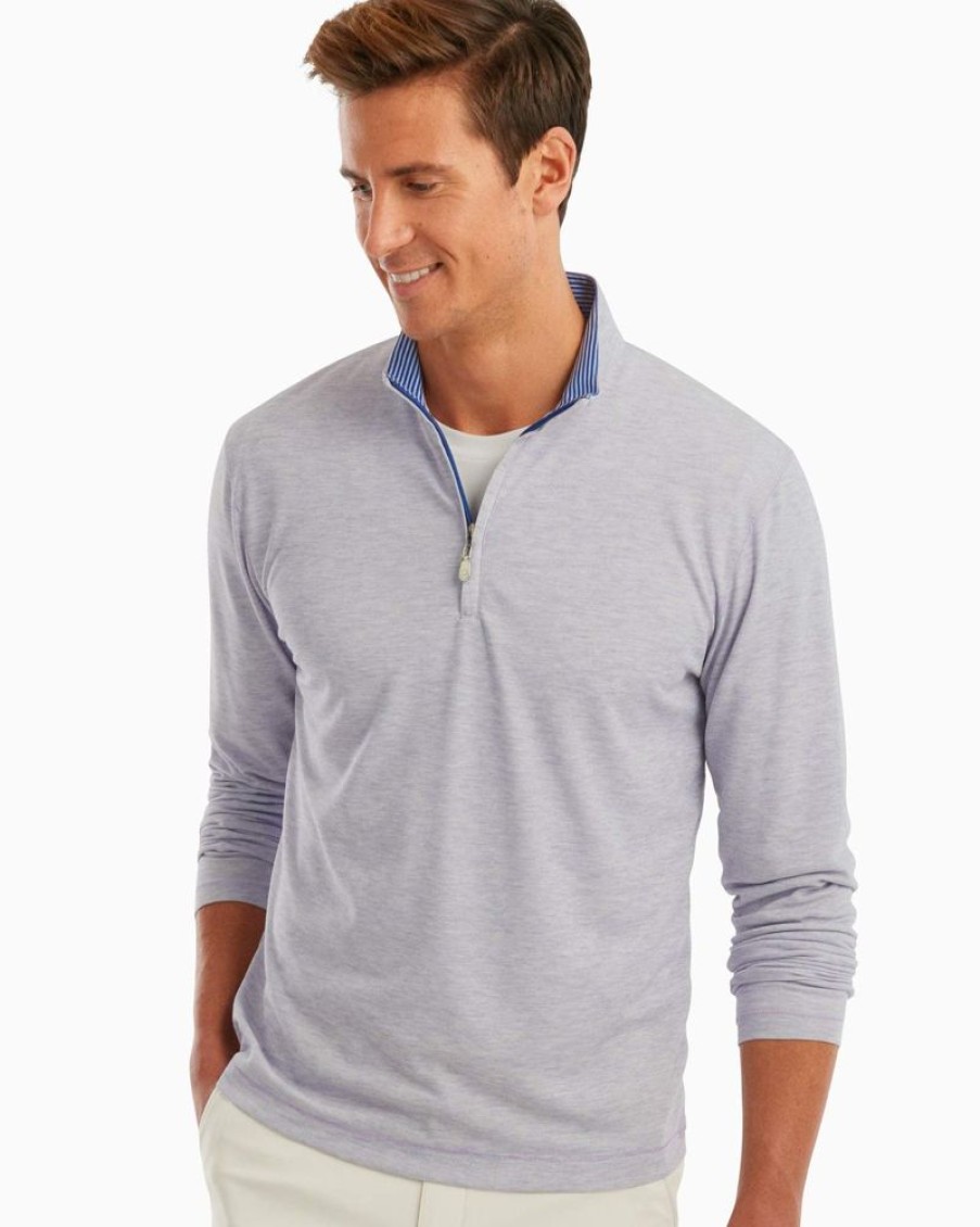 Apparel Johnnie-O Casual Tops | Johnnie-O Men'S Randall 1/4 Zip Pullover