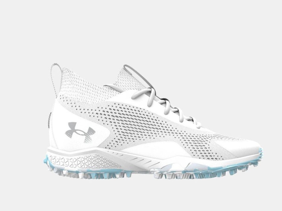 Footwear Under Armour Field HocStore | Under Armour Women'S Glory 2 Turf Shoes White/White/Silver-100