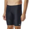 Apparel TYR Swimwear | Tyr Men'S Durafest Elite Solid Jammer Black