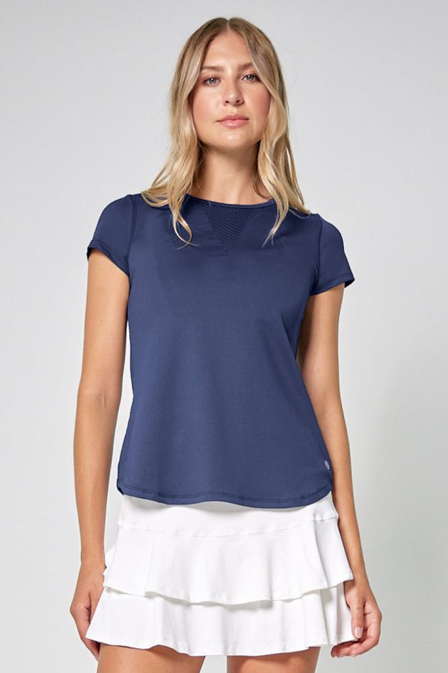 Apparel LIJA Tennis | Lija Women'S Elite Deep V Tee