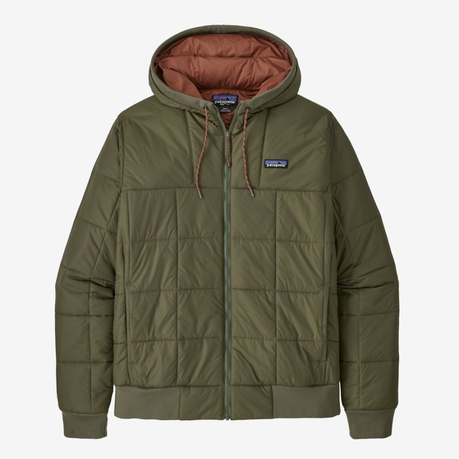 Apparel Patagonia Outerwear | Patagonia Men'S Box Quilted Hoody