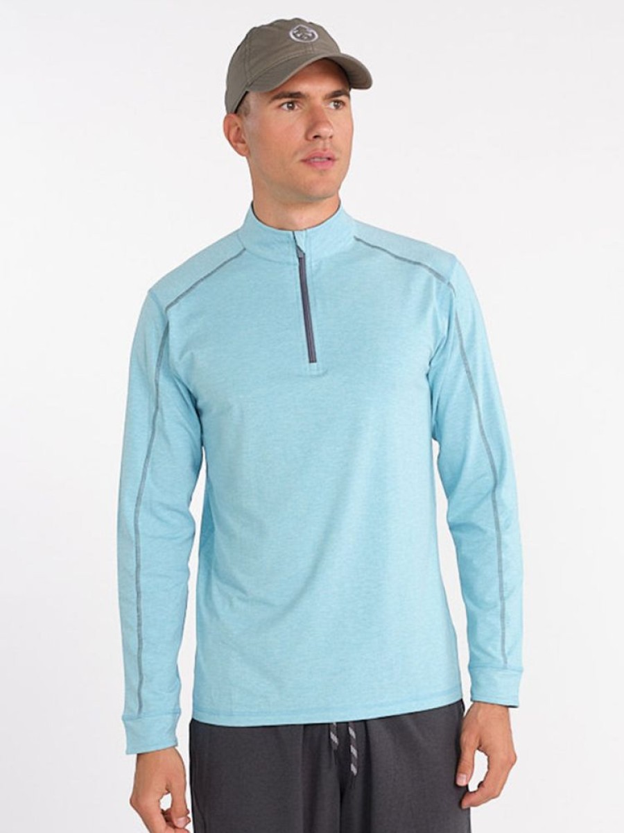 Apparel Tasc Performance Tops | Tasc Men'S Carrollton Lightweight 1/4 Zip