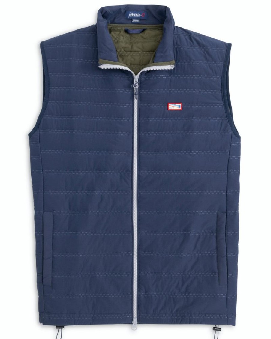 Apparel Johnnie-O Outerwear | Johnnie-O Men'S Hatteras Vest