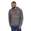 Apparel Patagonia Outerwear | Patagonia Men'S Line Logo Ridge Stripe Uprisal Hoody