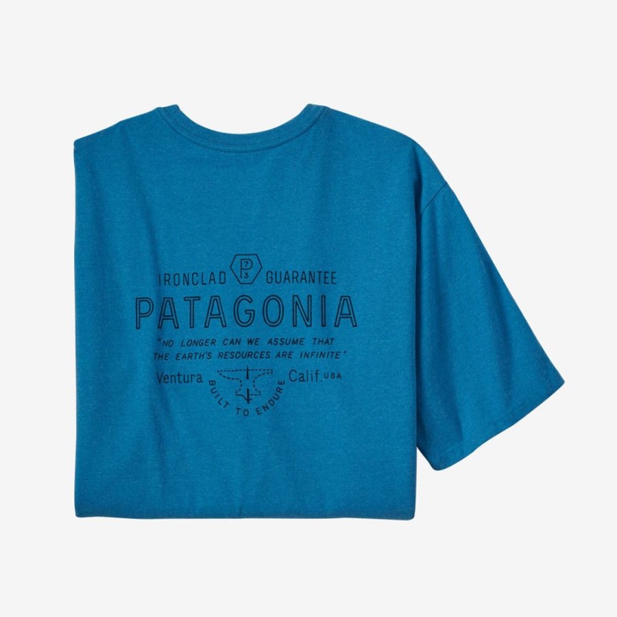 Apparel Patagonia Casual Tops | Patagonia Men'S Forge Mark Responsibili-Tee