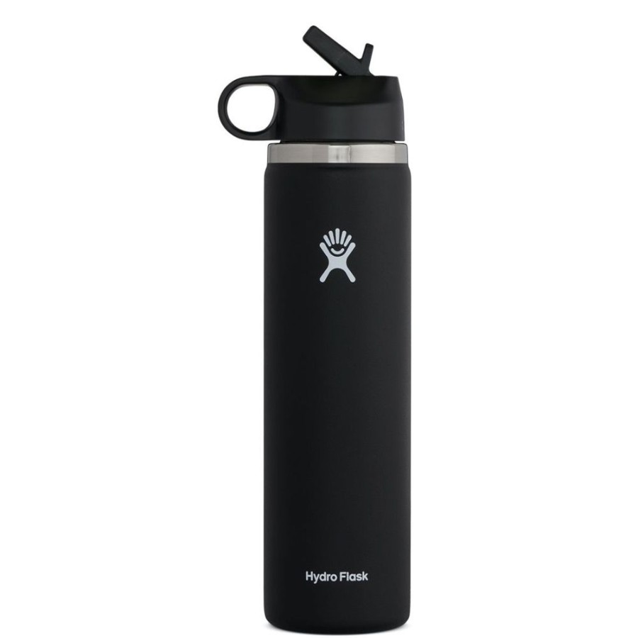 Accessories Hydro Flask | Hydro Flask 24 Oz Wide Mouth W/ Straw Lid