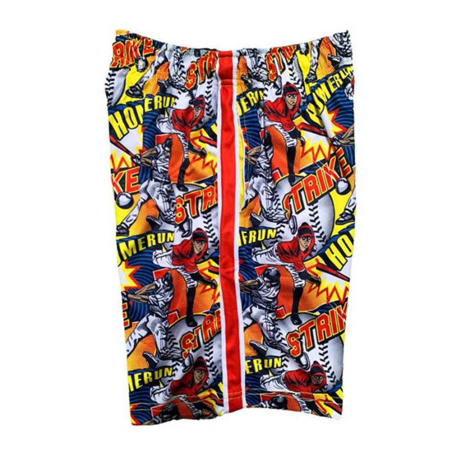 Apparel FLOW SOCIETY Bottoms | Flow Society Boys' Comic Baseball Short